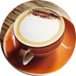 Latte com arte no leite